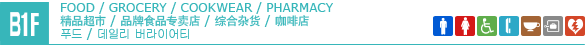 B1F/FOOD / GROCERY / COOKWEAR / PHARMACY