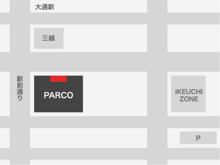 札幌PARCO 1F 店頭スペース
