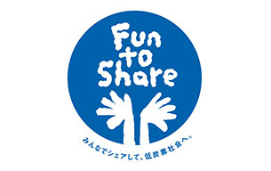 Fun to Share　ロゴマーク