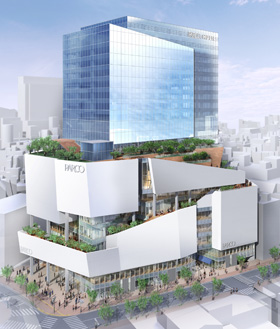 New Shibuya PARCO rendering