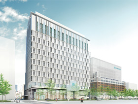 North Building of Daimaru Shinsaibashi rendering