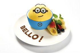 MINIONS CAFE custard pudding