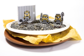 MINIONS prison break rice gratin