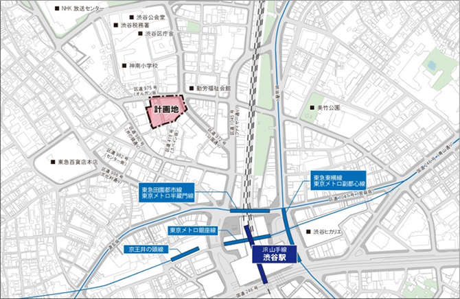 計画地マップ