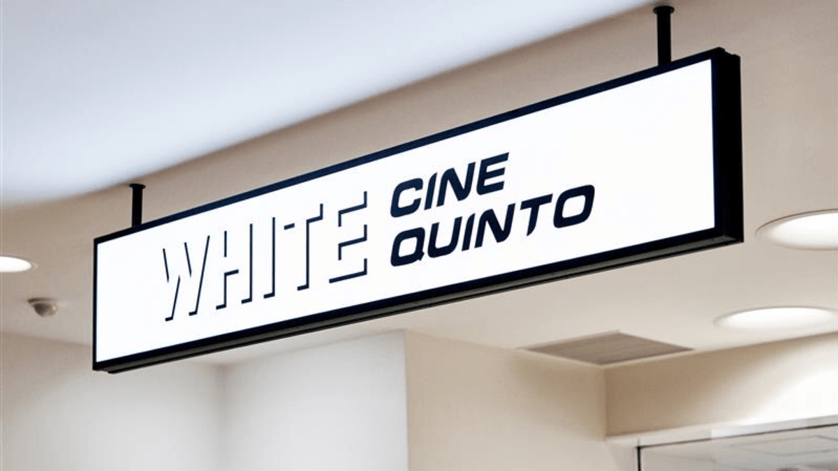 【WHITE CINE QUINTO】サイン