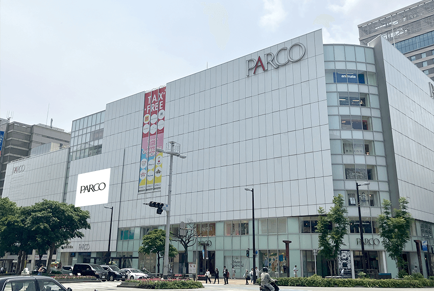 福岡PARCO 本館渡辺通壁面シート