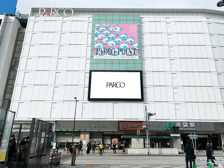 池袋PARCO 池袋PARCOビジョン(池袋駅東口側デジタルサイネージ)