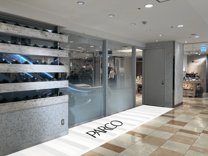 吉祥寺PARCO 2F エスカレーターサイド
