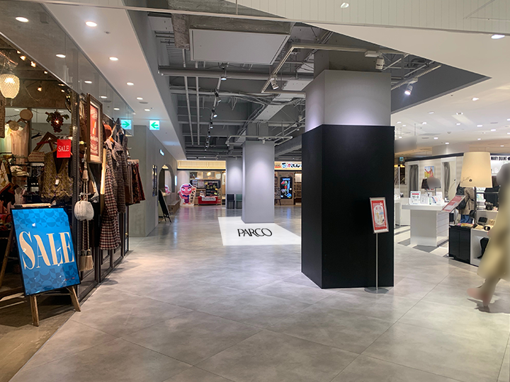 錦糸町PARCO ６F 柱前イベントスペース