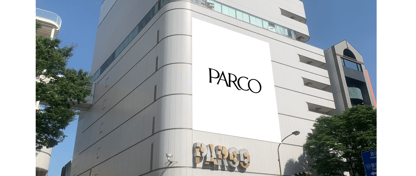 名古屋PARCO 南館大津通側壁面（R面）