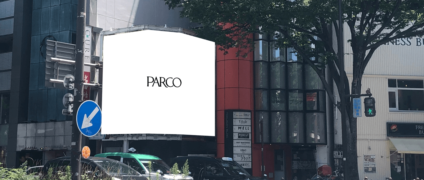 名古屋PARCO 南館交差点側ビルボード