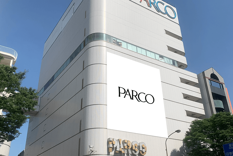 名古屋PARCO 南館大津通側壁面（R面）