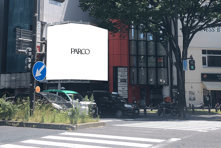 名古屋PARCO 南館交差点側ビルボード