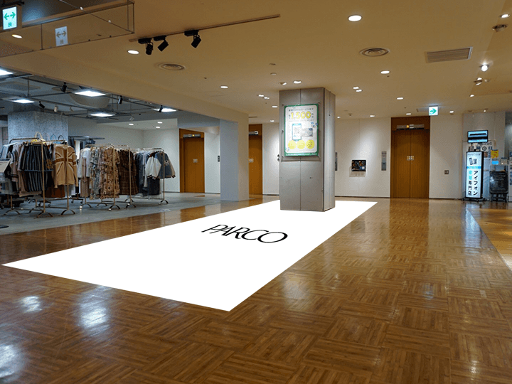 札幌PARCO 7F エレベーター前スペース