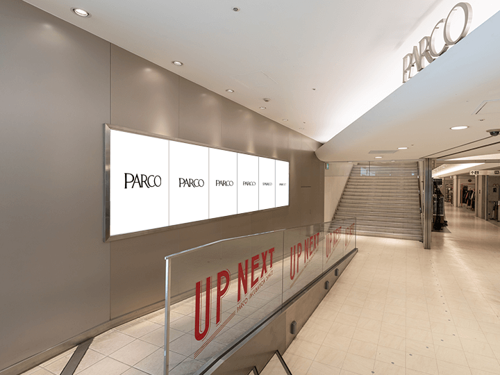 札幌PARCO B2F 地下入り口ポスター