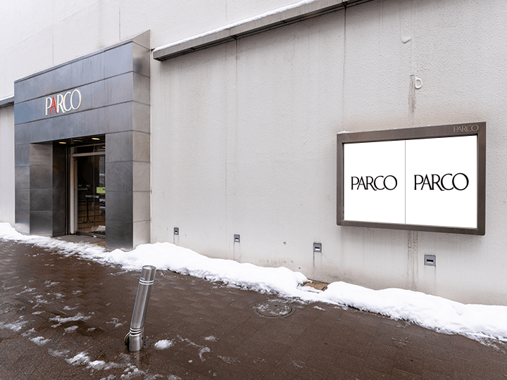 札幌PARCO 外壁ポスター