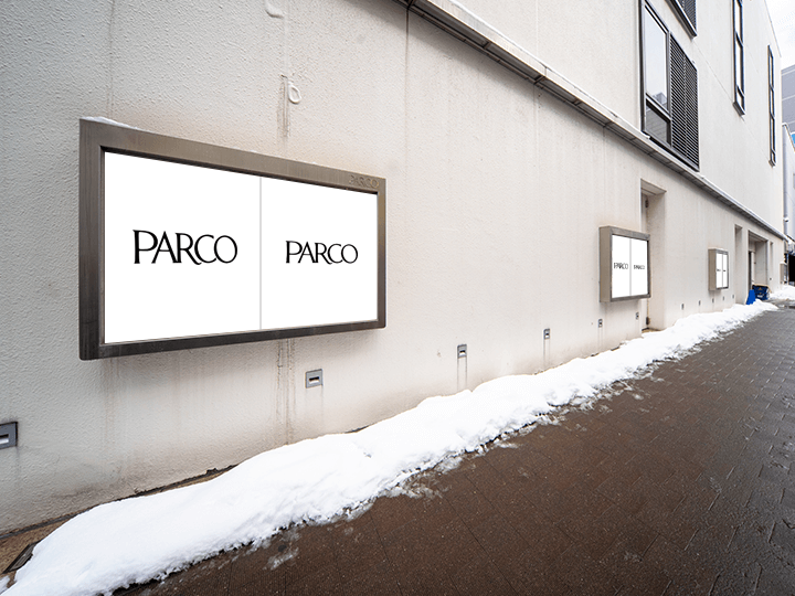 札幌PARCO 外壁ポスター