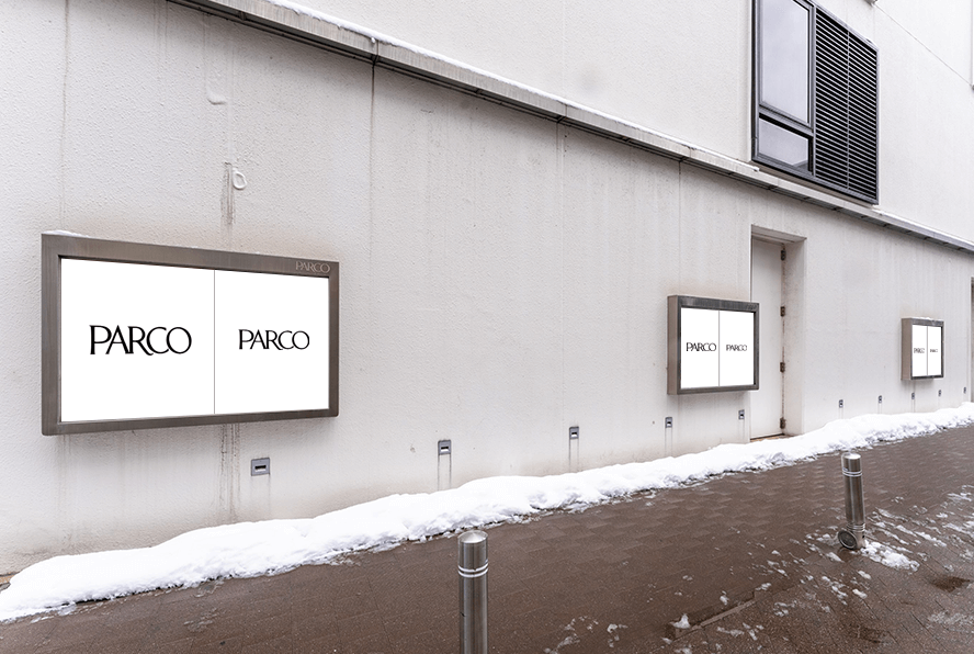 札幌PARCO 外壁ポスター