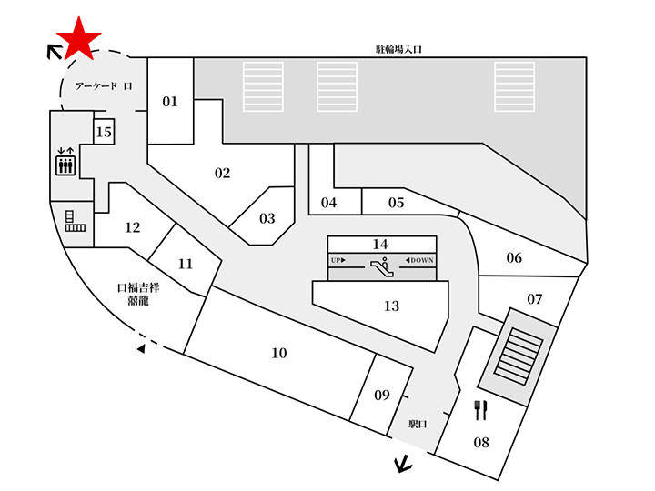 仙台PARCO 本館1F アーケード口イベントスペース