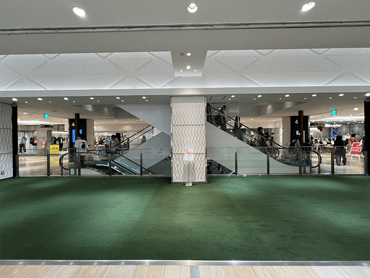 仙台PARCO 本館4F 吹き抜けイベントスペース