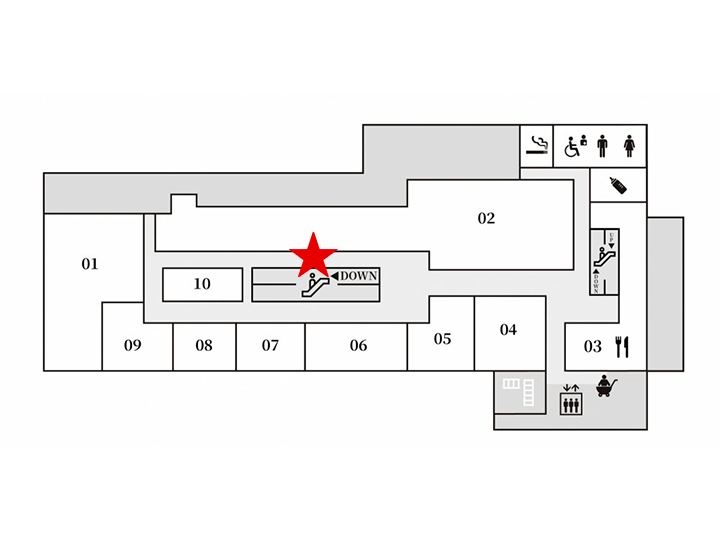 仙台PARCO PARCO2 ５Ｆエスカレーター横イベントスペース