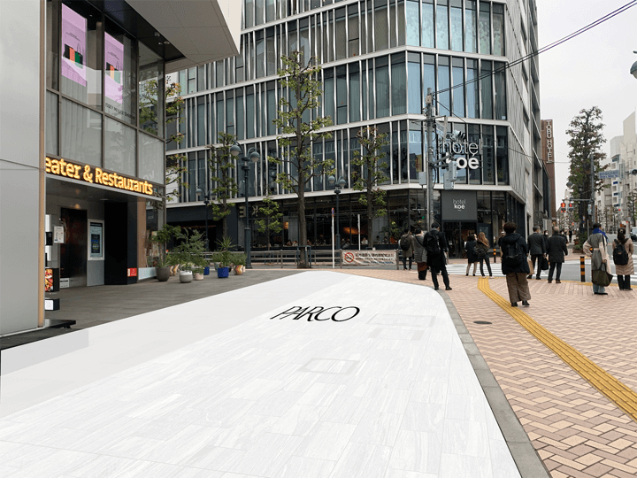渋谷PARCO 公園通り広場