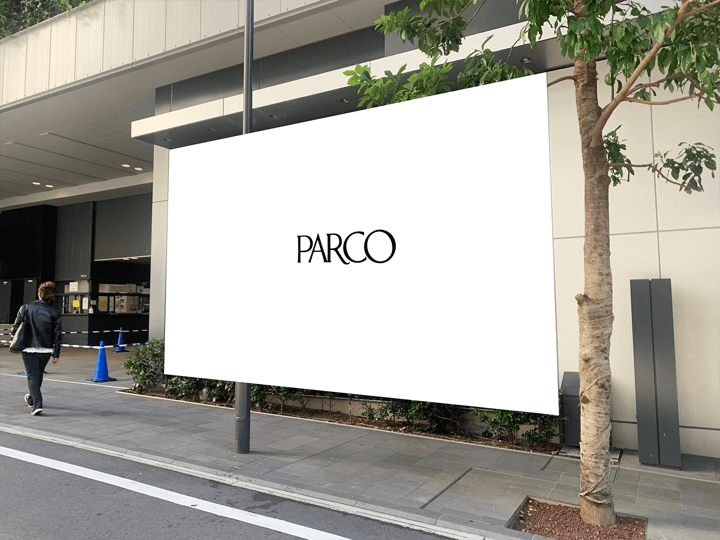 渋谷PARCO SING通りアートウォール１（防災センター側）