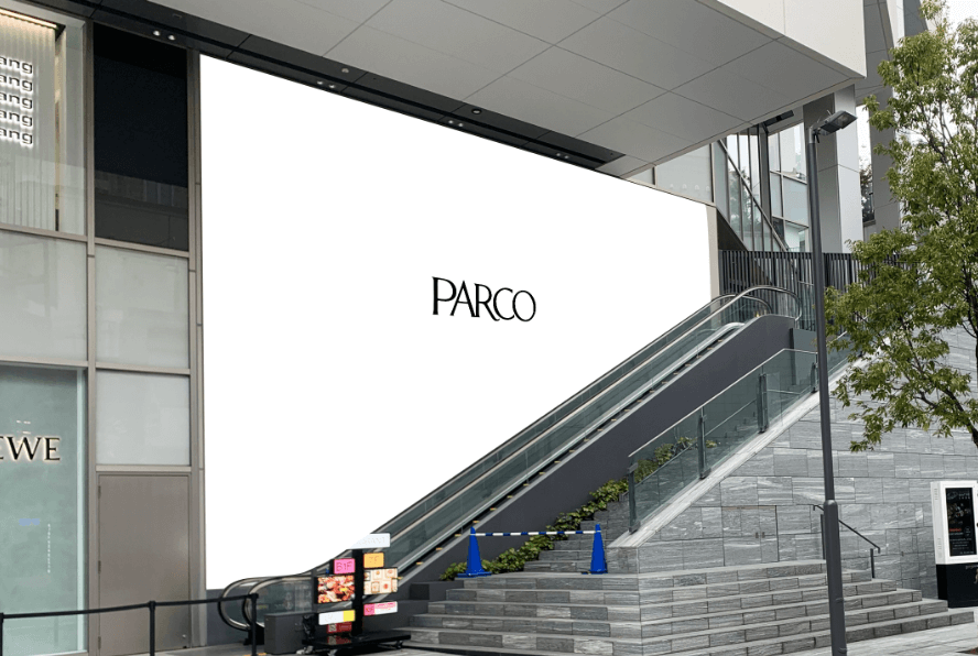 渋谷PARCO スペイン坂広場壁面