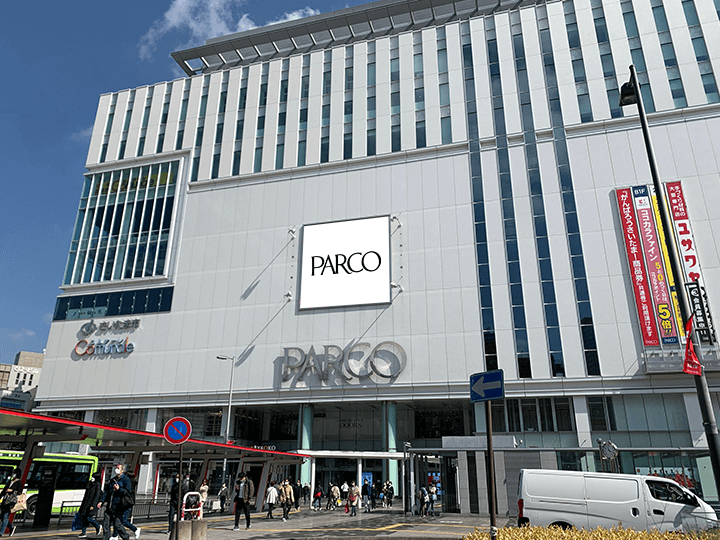 浦和PARCO 外壁大型幕